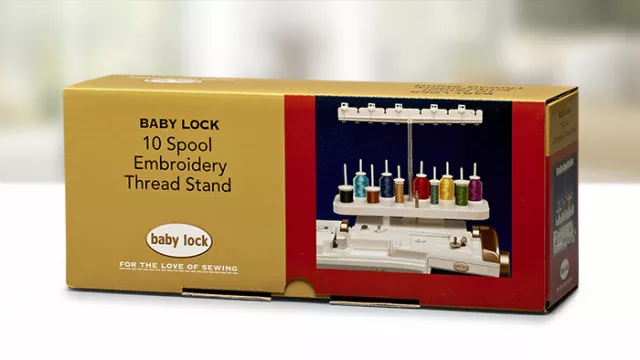 10 Spool Embroidery Thread Stand