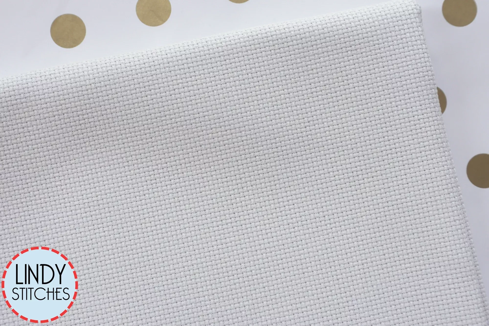 14 count Silver Moon Aida by Zweigart Cross Stitch Fabric
