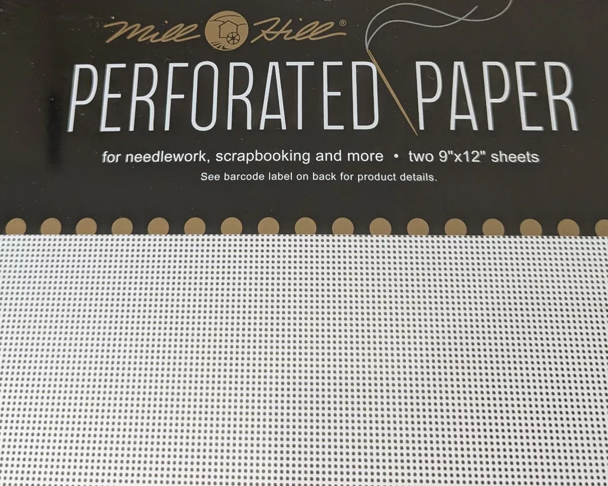14 Count White Perforated Paper by Mill Hill