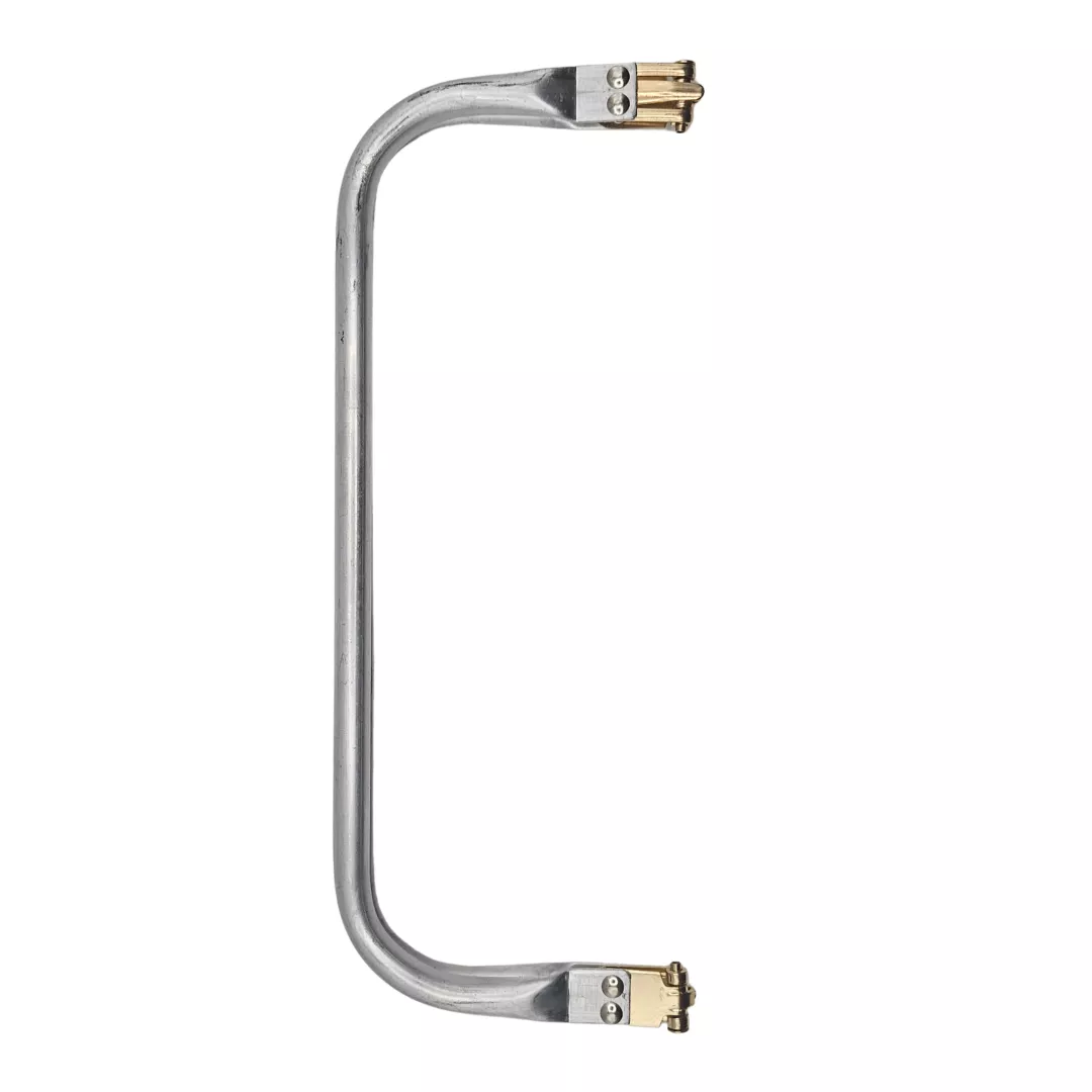 25cm Aluminum Purse Kiss Clasp Internal Tubular Frame