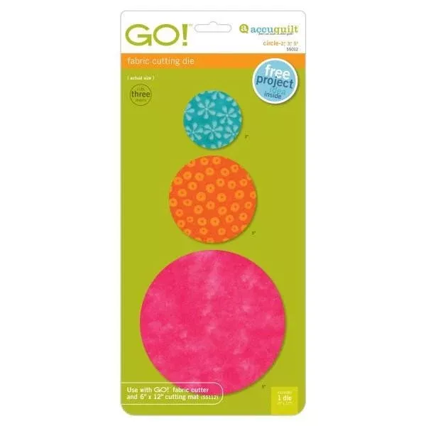 AccuQuilt Go! Fabric Cutting Die Circle