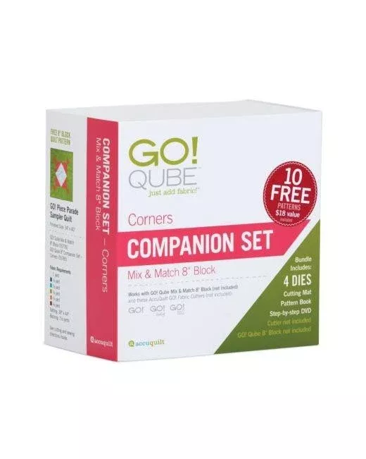 AccuQuilt GO! Qube 8" Companion Corners Set