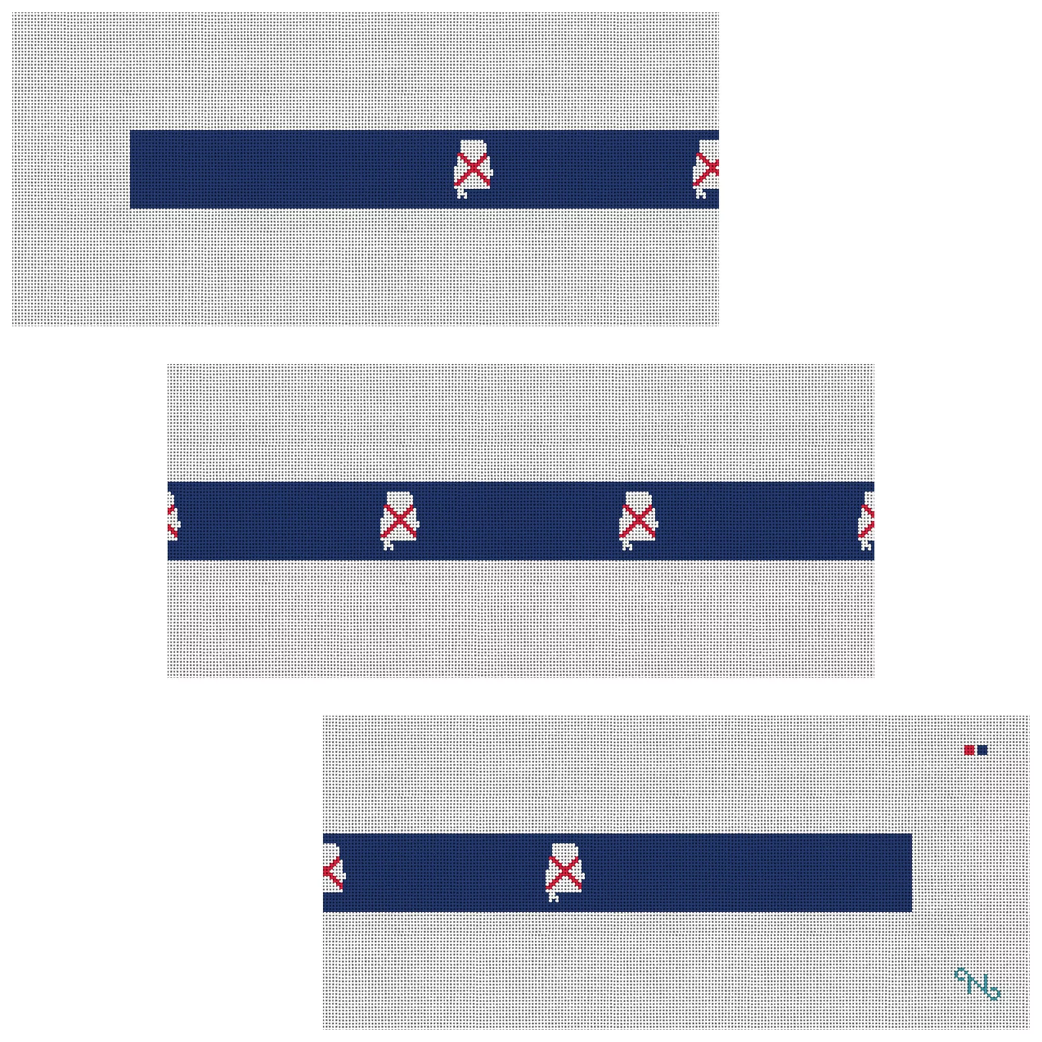 Alabama State Needlepoint Belt Kit
