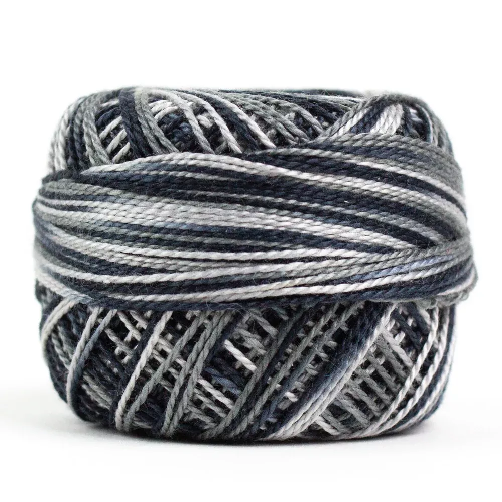 Alison Glass Variegated Wonderfil Perle Cotton - Pepper (2211)