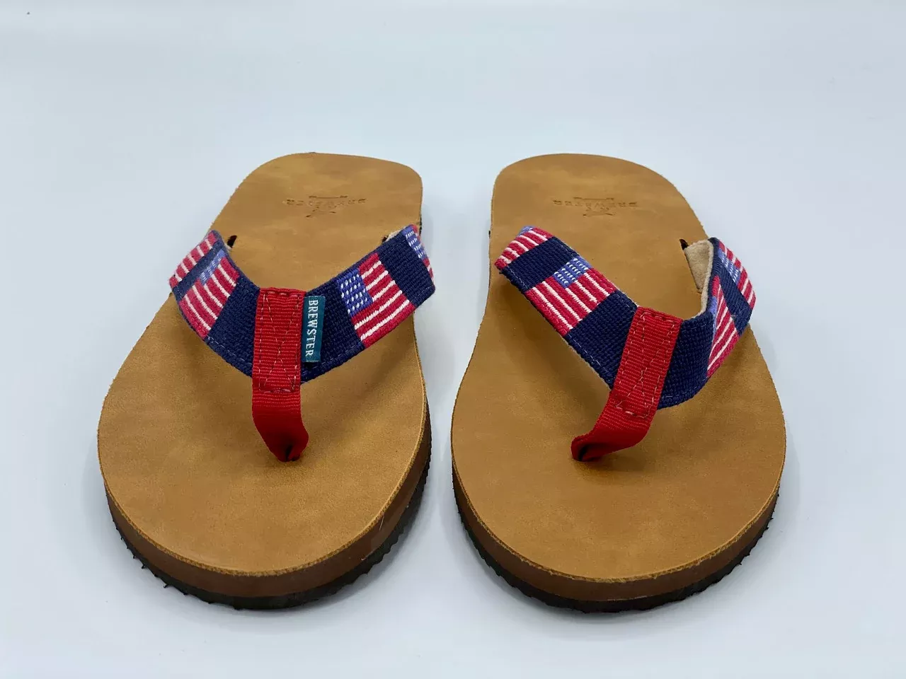 American Flag Flip Flops