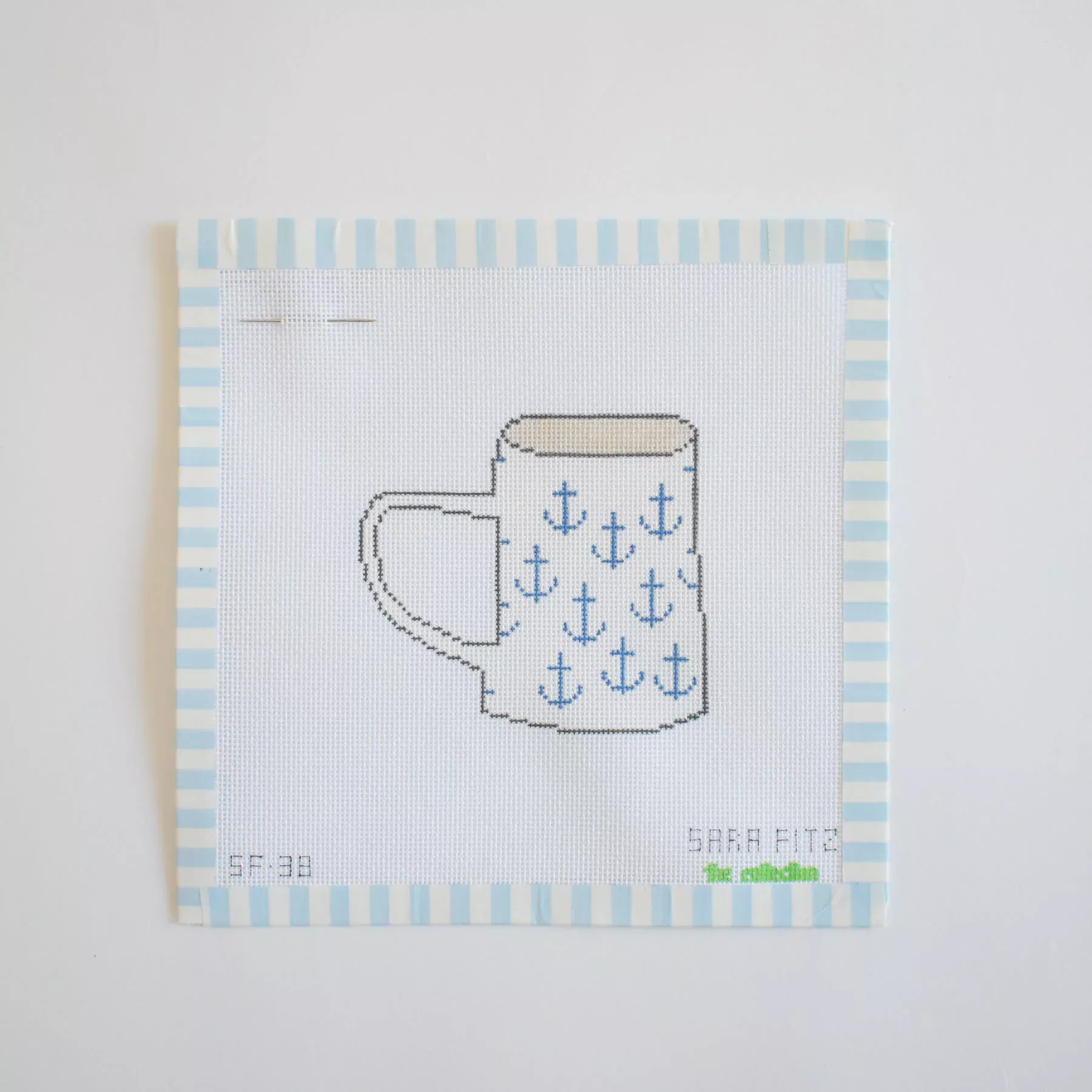 Anchor Mug Needlepoint