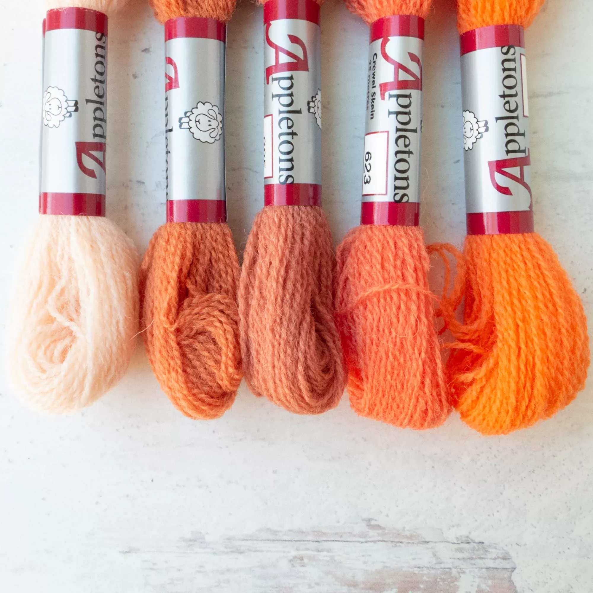 Appletons Crewel Weight Wool - Orange