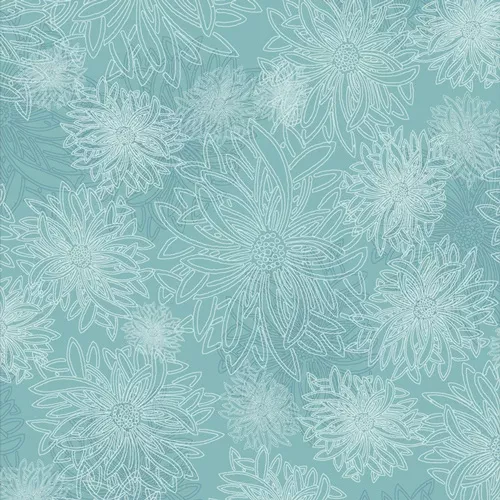 Aqua Haze Floral Elements by Art Gallery Fabrics