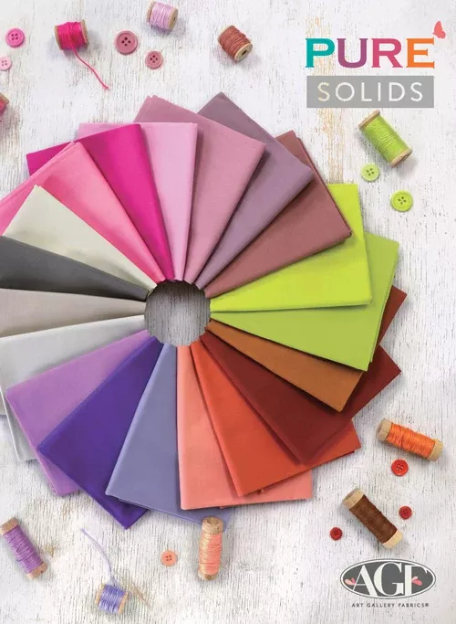Art Gallery Pure Solids Color Card 2026 - 227 colors