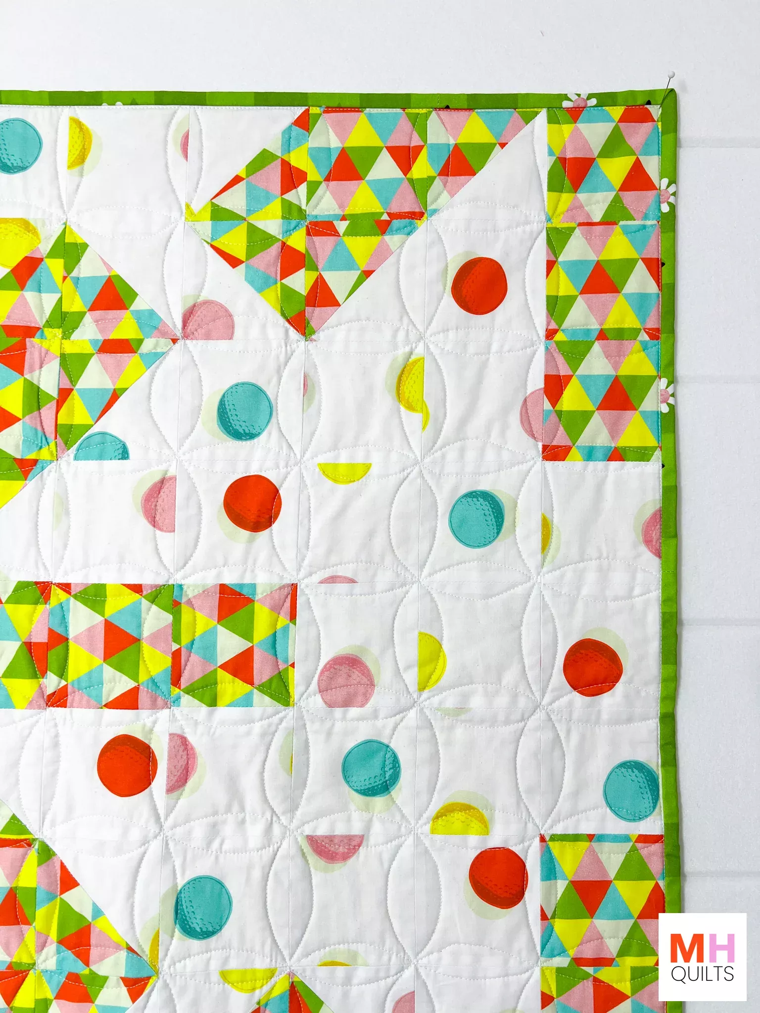 Asterisks Quilt - Le Mini Golf Version