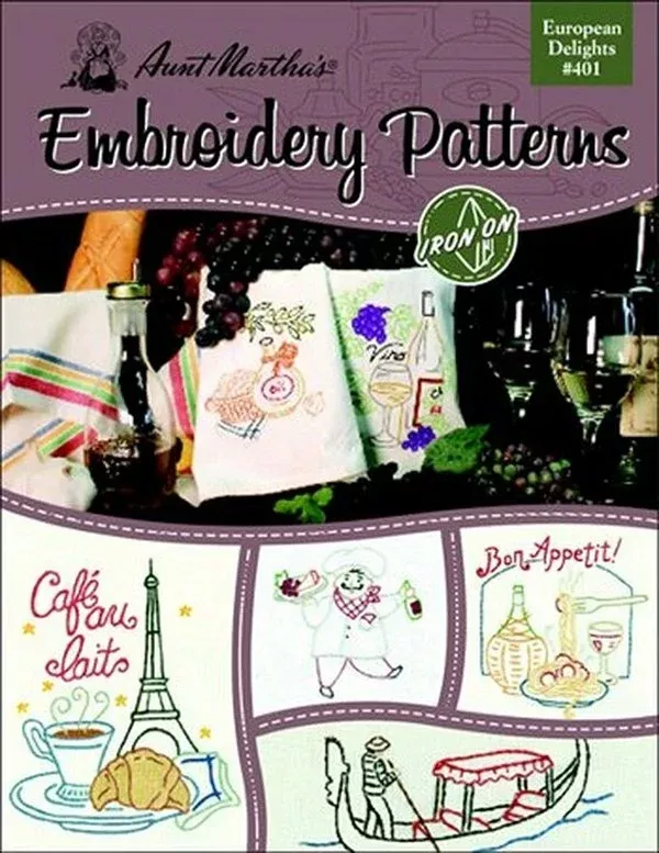 Aunt Martha Book - #401 European Delights