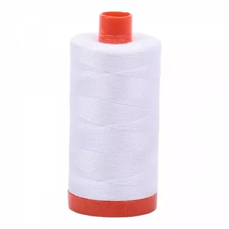 Aurifil White 2024 50wt 1300m