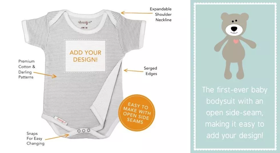 Baby Bodysuits from Kimberbell