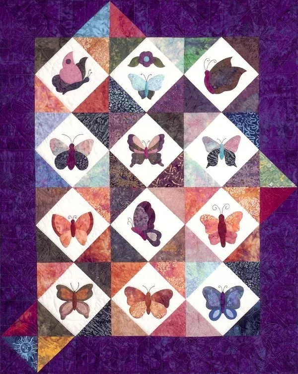 Batik Butterflies Block of the Month Club