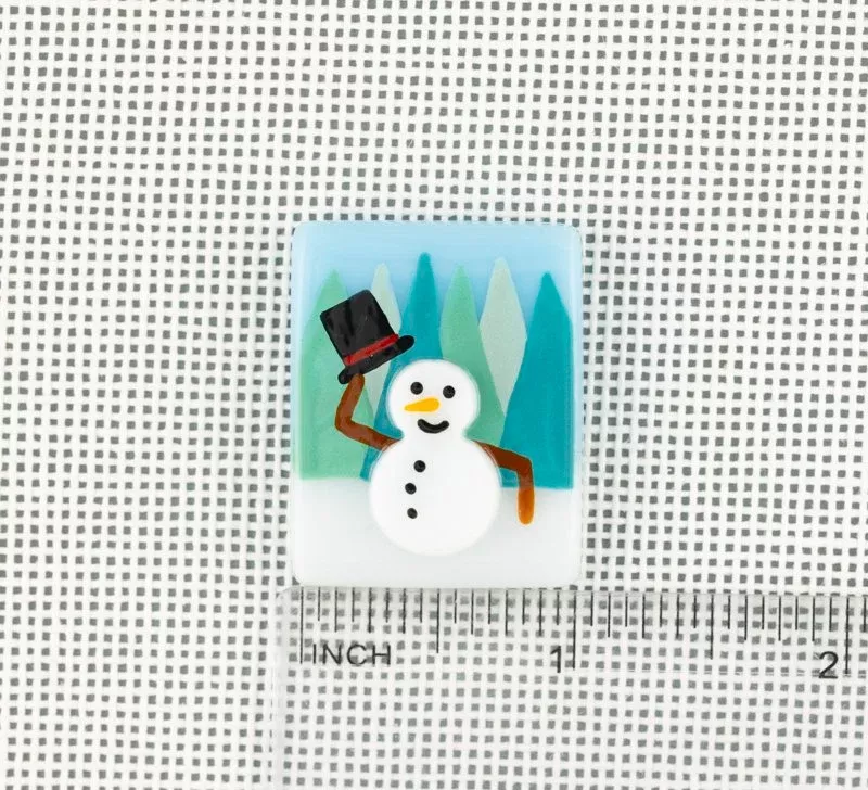 Beau Verre Snowman Needleminder
