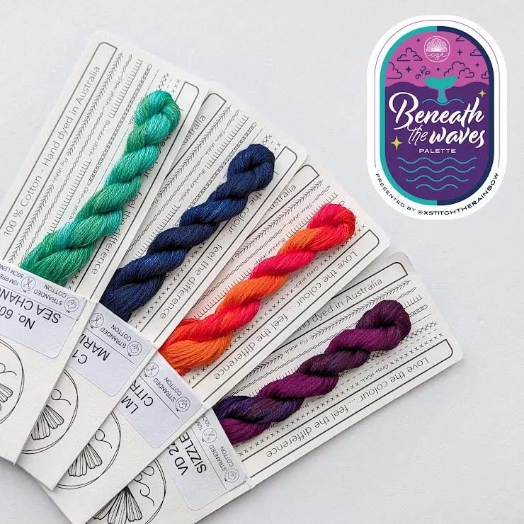 Beneath The Waves Thread Pack by Cottage Garden Threads