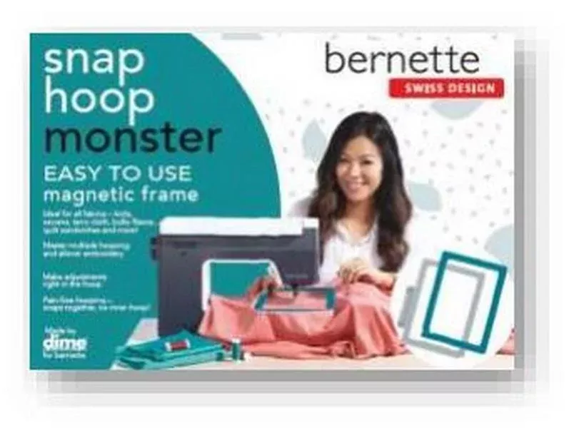 bernette Dime Monster Magnetic Snap Hoops