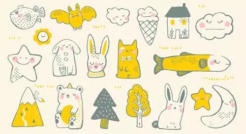 Birthday Panel by Sarah Watts :Toys Buttercream
