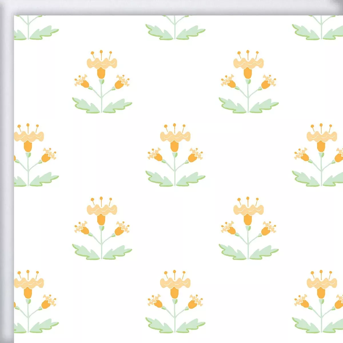 Block Print Sherbet Gift Wrap