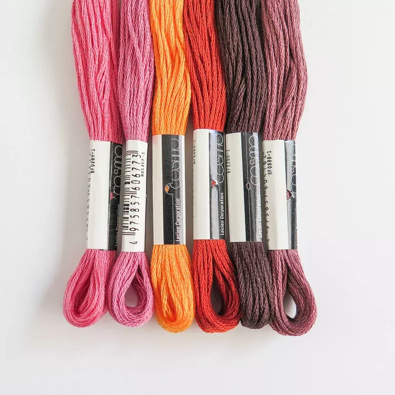 Bossa Butterfly Embroidery Thread Set