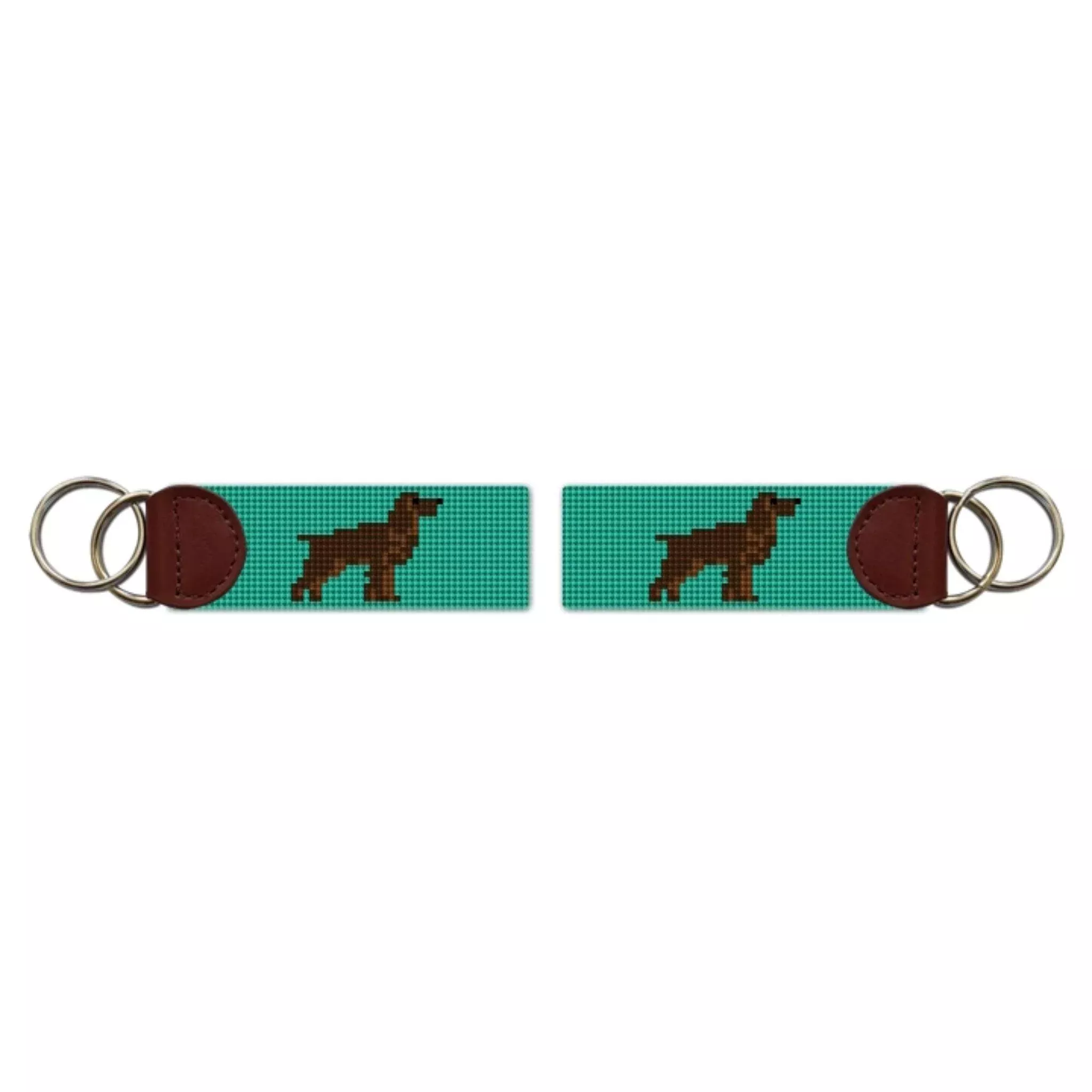 Boykin Spaniel Needlepoint Key Fob