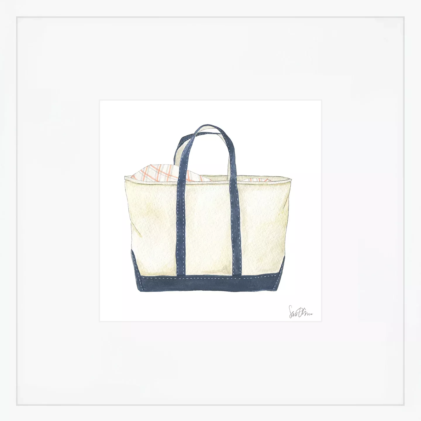 Canvas Tote Art Print