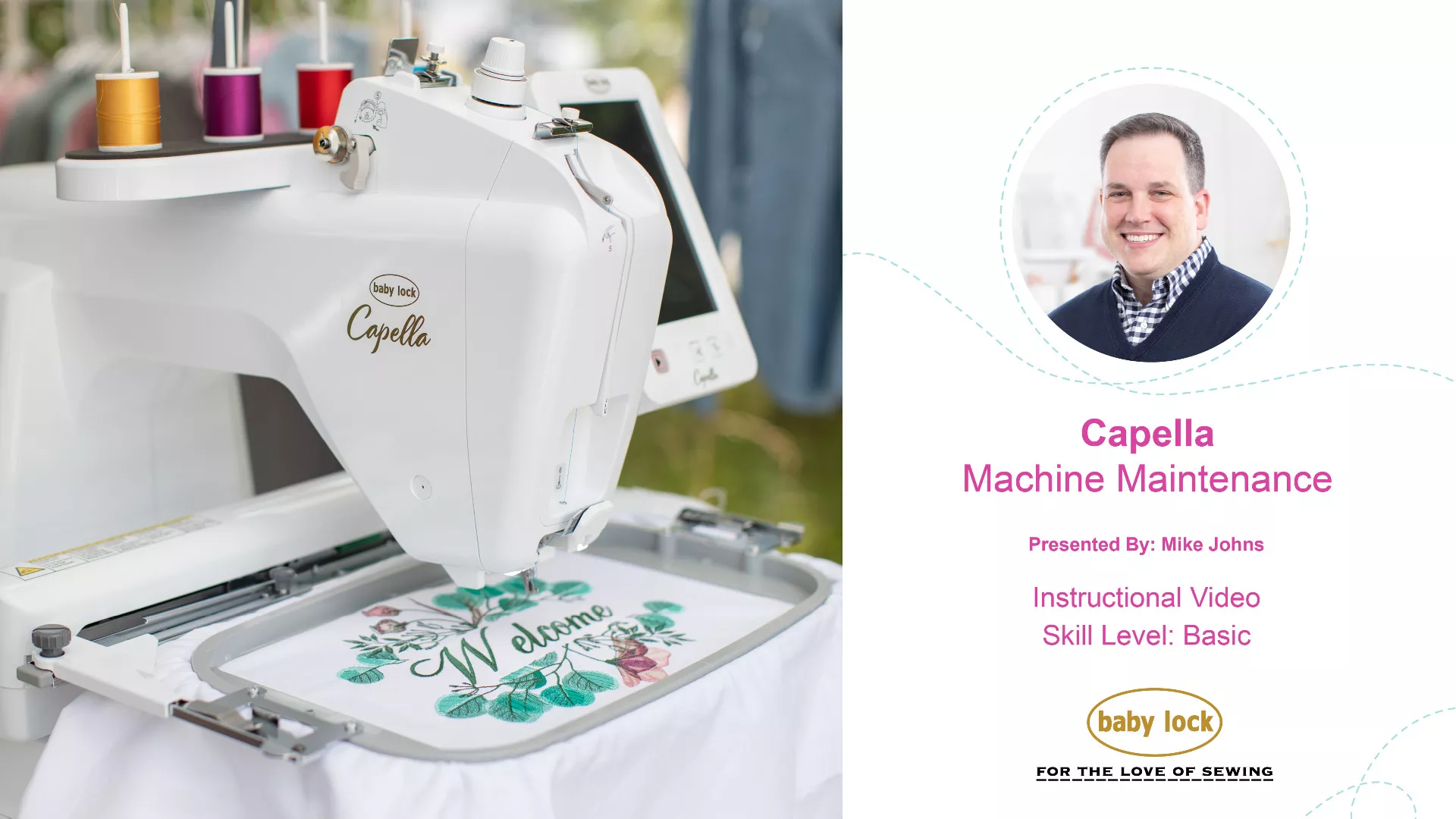 Capella Machine Maintenance