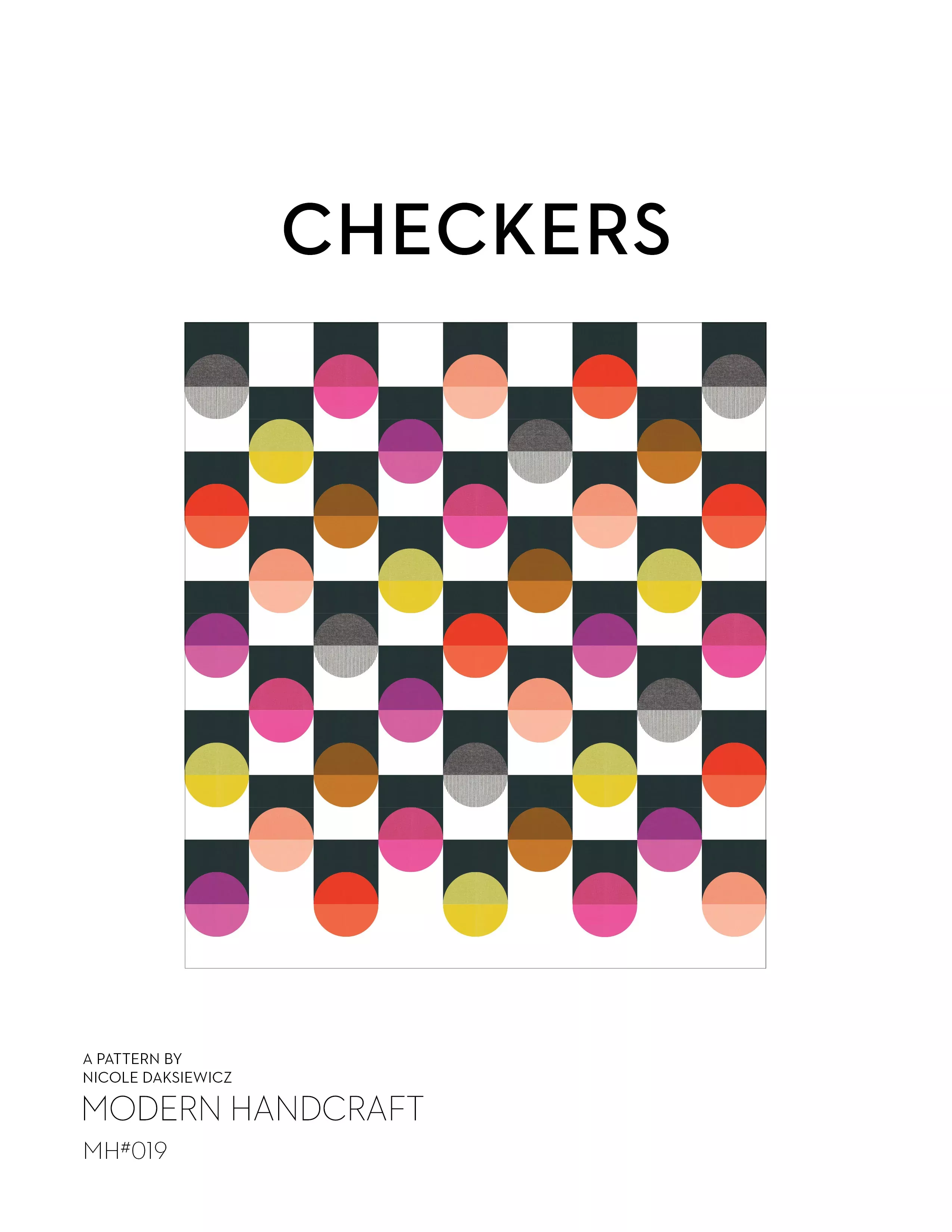 Checkers Quilt PDF Pattern