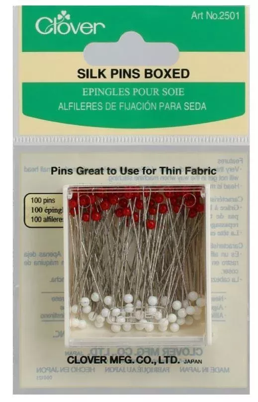 Clover Silk Pins