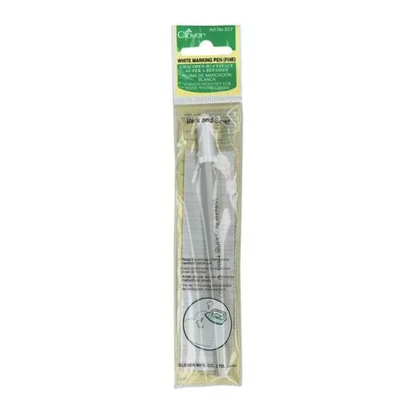 Clover White Marking Pen ( Fine)