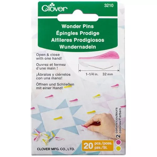 Clover Wonder Pins 1 1/4" 20ct.