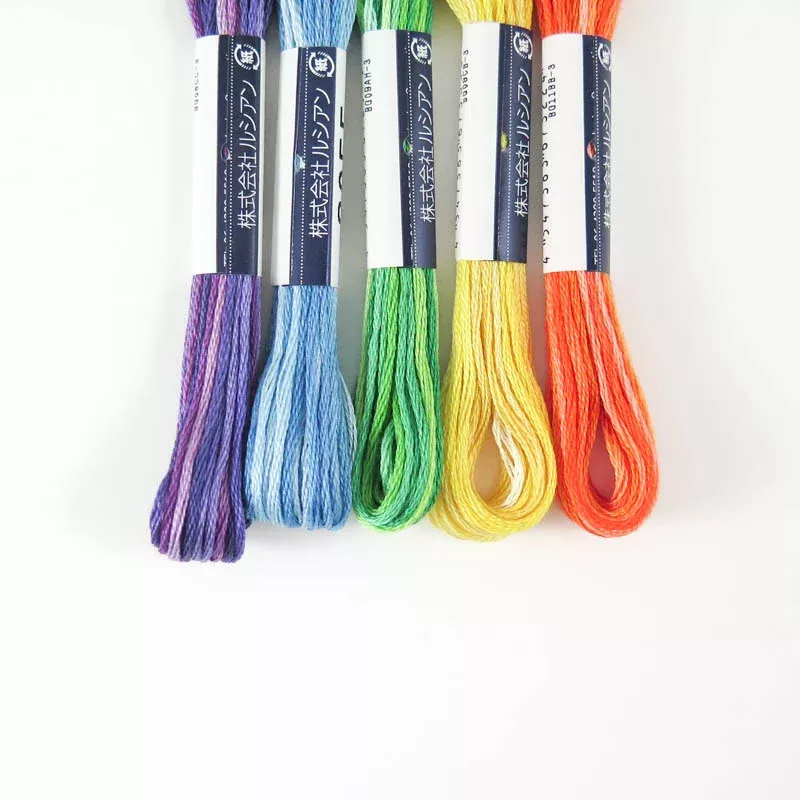 Cosmo Seasons Embroidery Floss Set - Rainbow