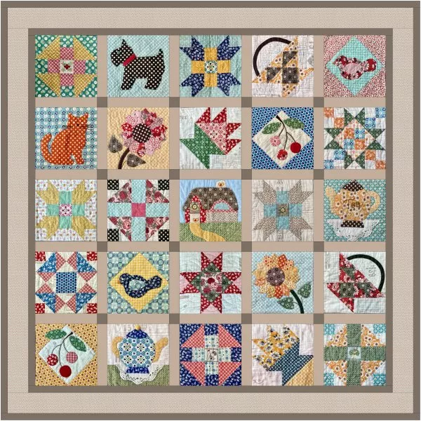 Cottage Sampler Block of the Month Club