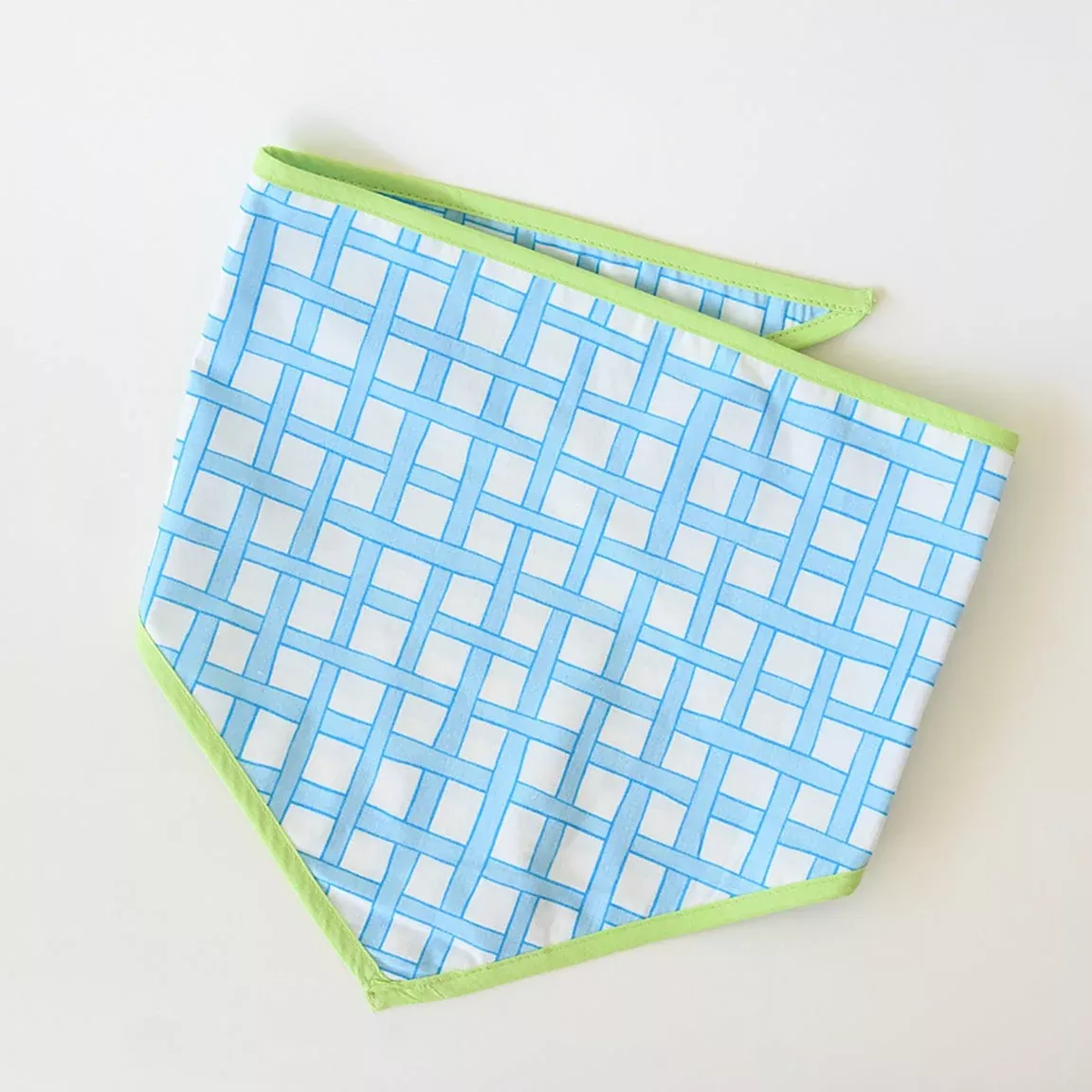 Dog Bandana, Blue Weave