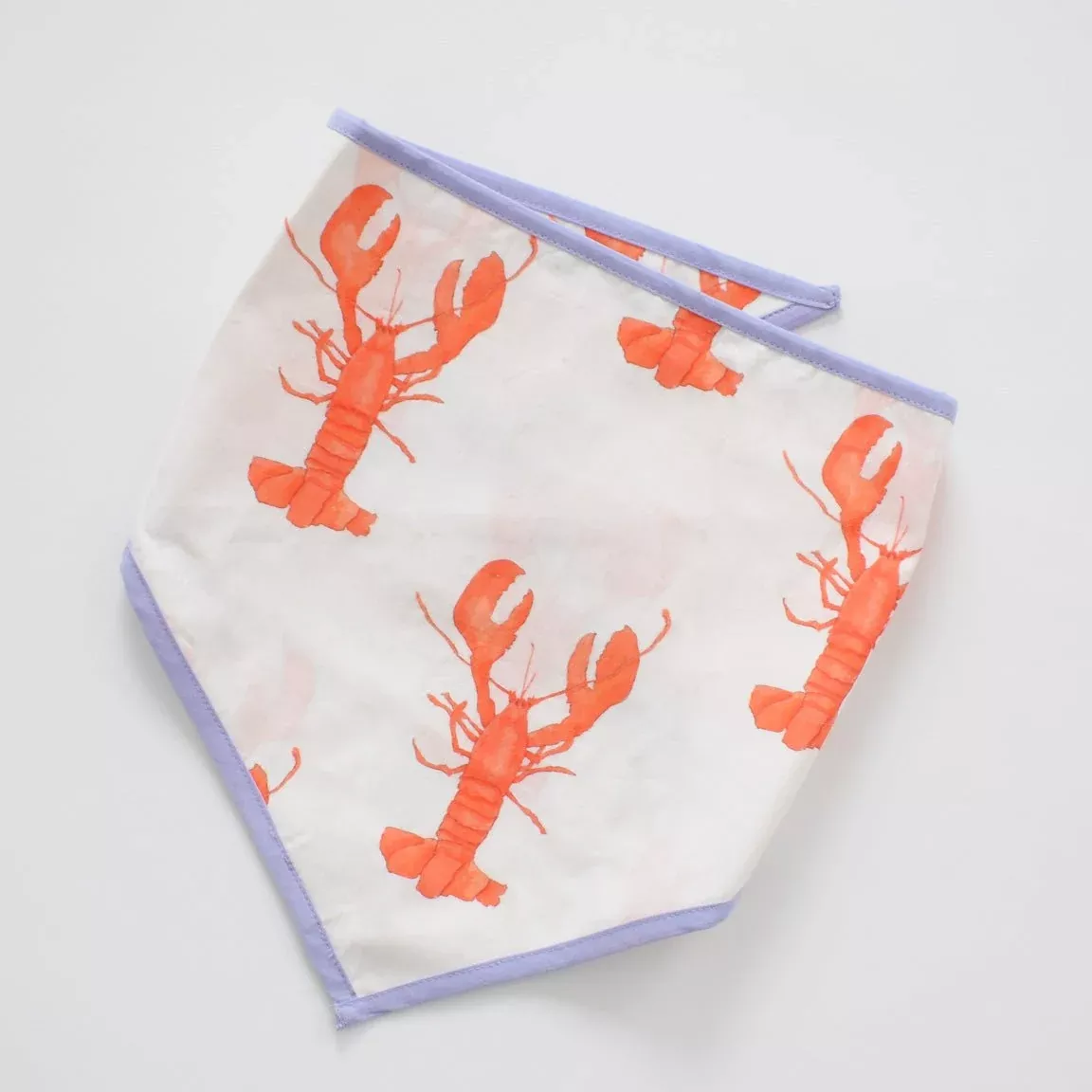 Dog Bandana, Lobster Purple