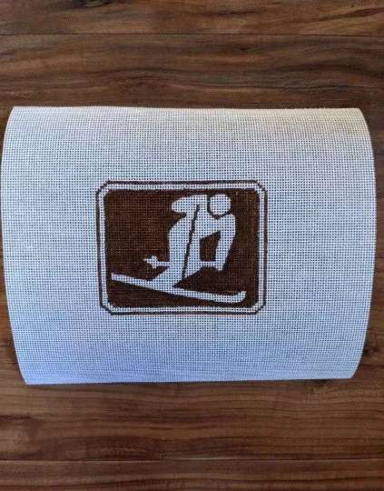 DOWN HILL SKIER REC SIGN FI-001-D