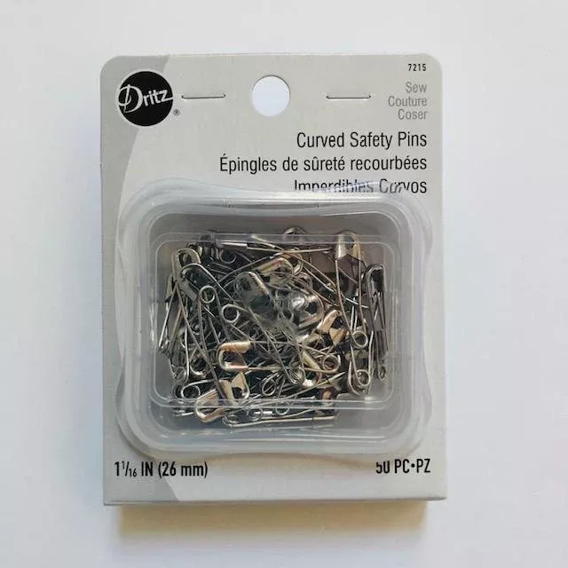 Dritz Safety Pins Curved - 50 Pack - DZ7215