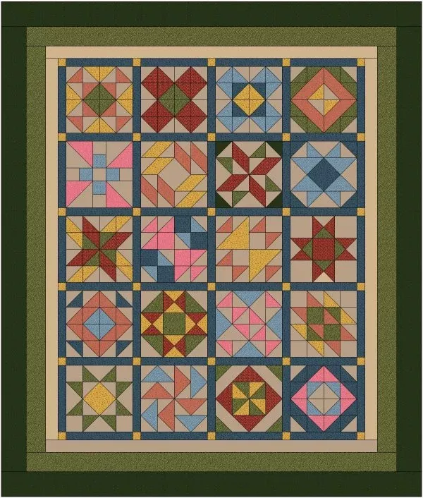 Early Pioneers Block of the Month Club