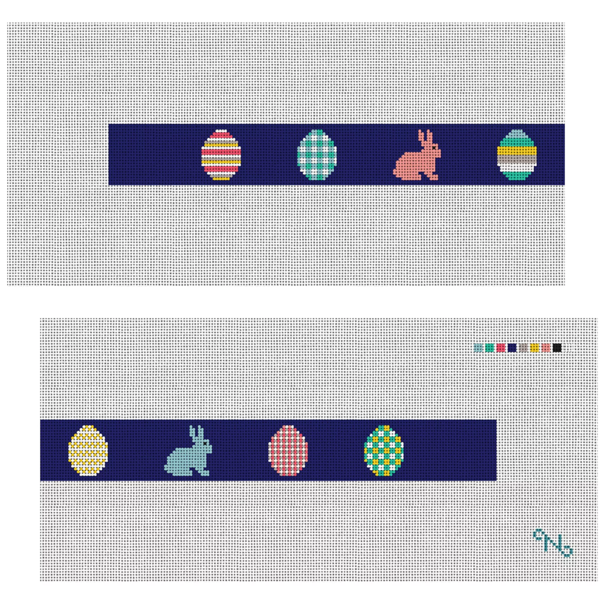 Easter Needlepoint Dog Collar Kit