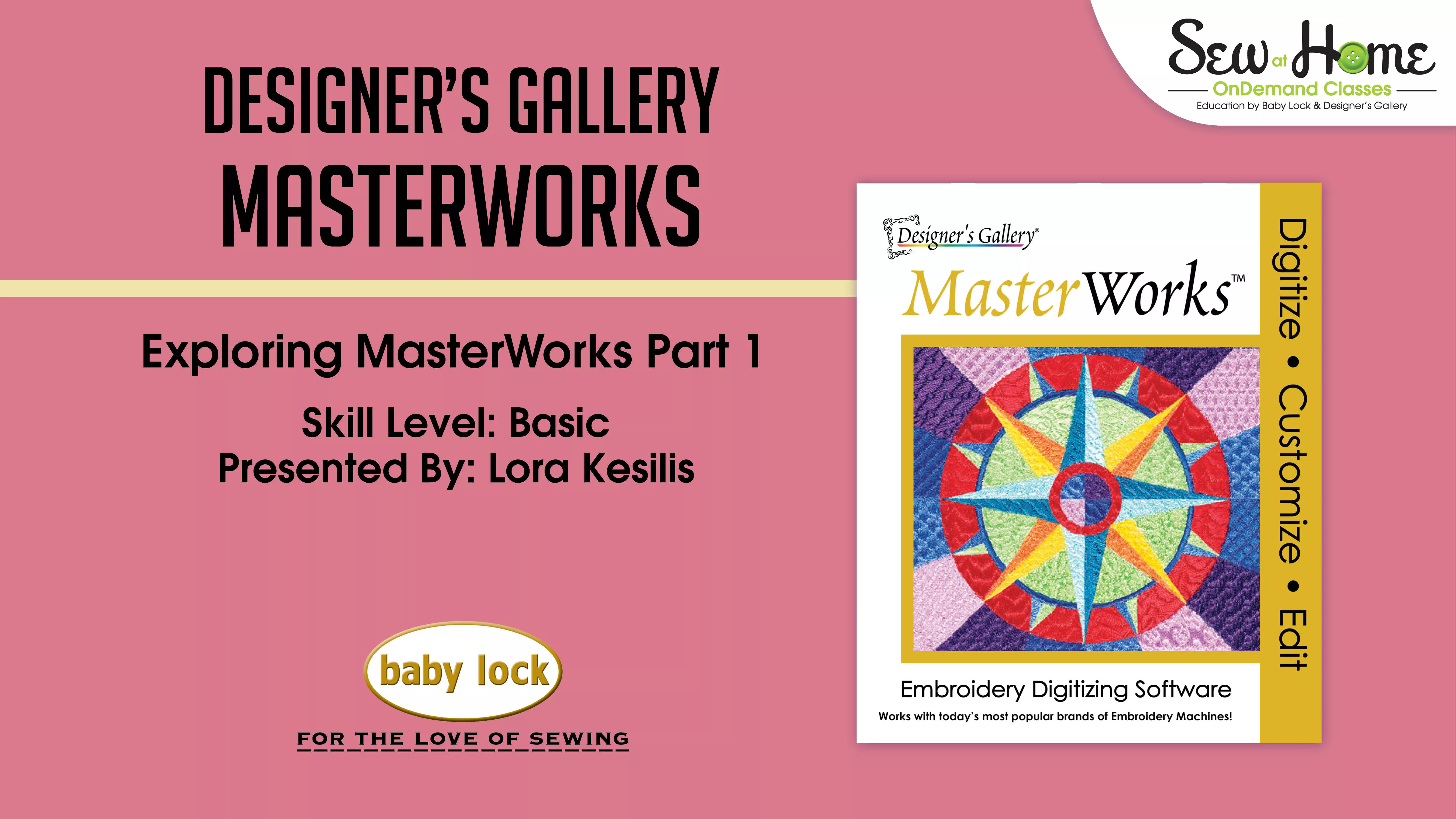 Exploring MasterWorks -Part 1