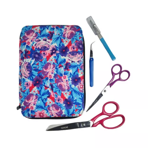 Famore Floral Sewing Kit