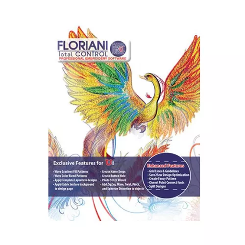 Floriani Total Control U Embroidery Software