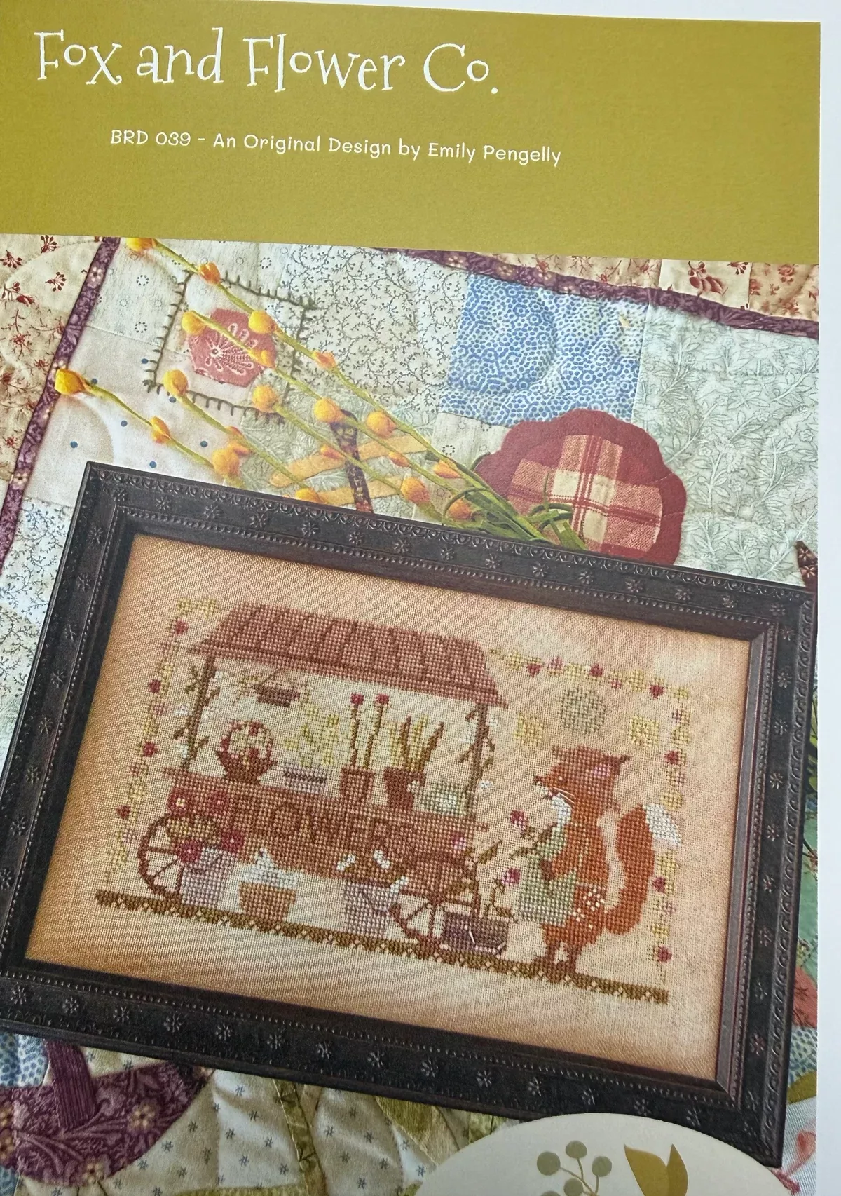 Fox and Flower Co.X Stitch