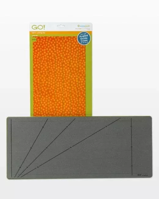 GO! Strip Cutter-1 1/4" (3/4" Finished) 7 Strips with Angled Guidelines