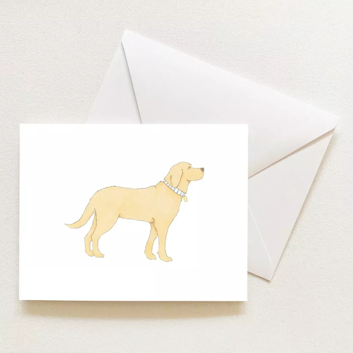 Golden Pup Note Card