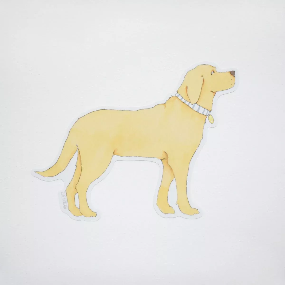 Golden Pup Sticker