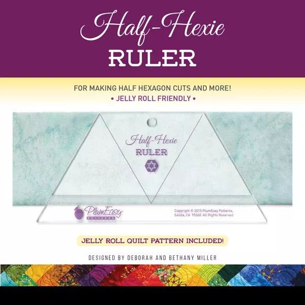 Half Hexie Ruler