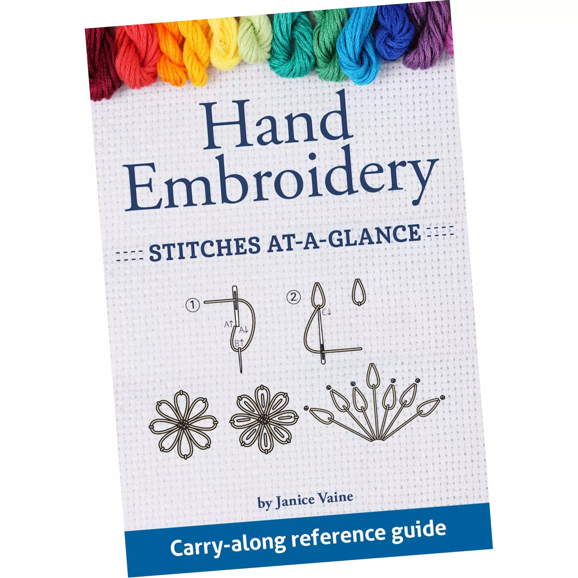 Hand Embroidery Stitches At-a-Glance