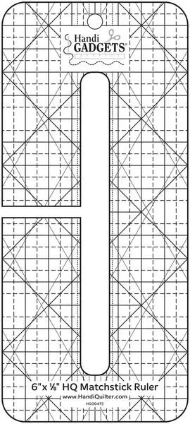 Handi Quilter Matchstick Ruler