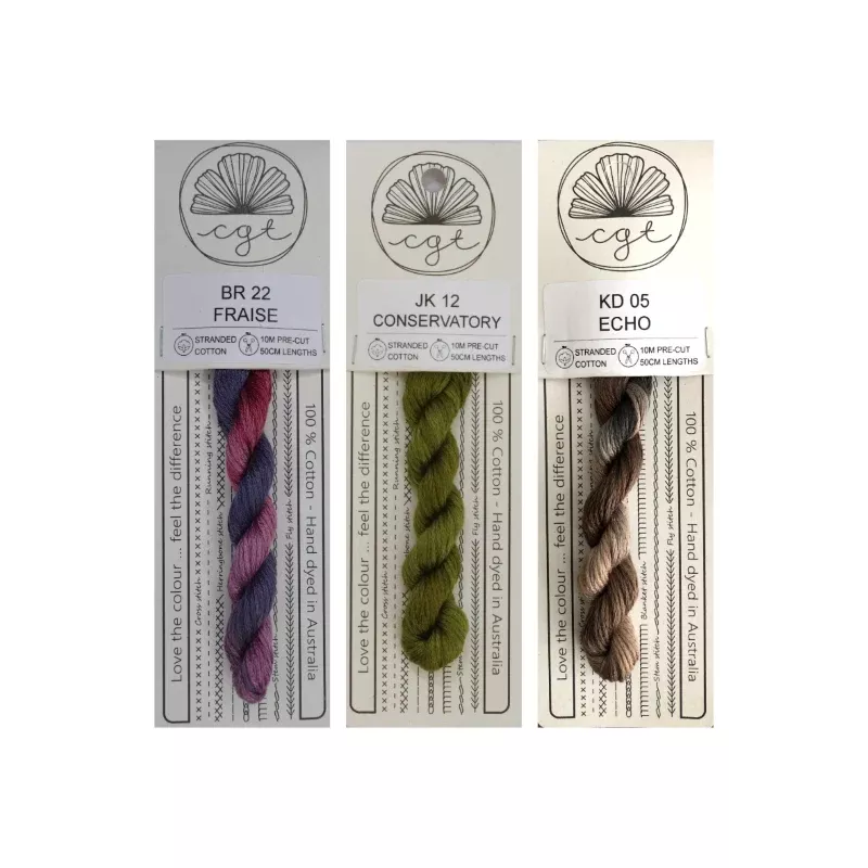 Hedgehog and Hyacinth Thread Pack by Cottage Garden Threads